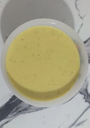 عکسی از دستور سوپ سیب زمینی