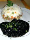 Arroz 🍚 tapado 🇵🇪 con Caraotas 🇻🇪