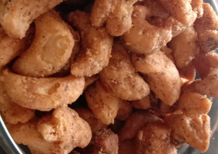 Simple Way to Prepare Award-winning Kaju Namkeen