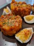 Patatas revolconas con bacon y jamón