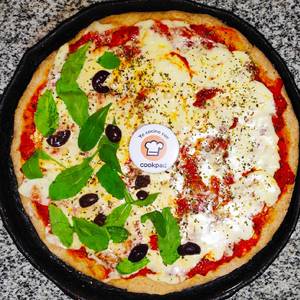 Pizza saludable sin sal