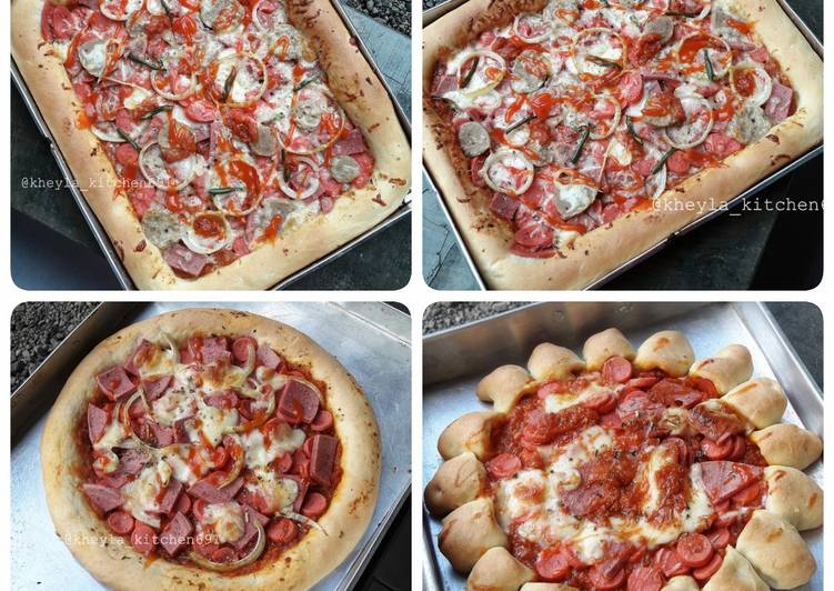 Langkah Mudah Membuat Pizza Bolognese Sapi Lezat Sekali