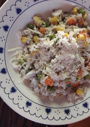 Una foto de Ensalada primavera