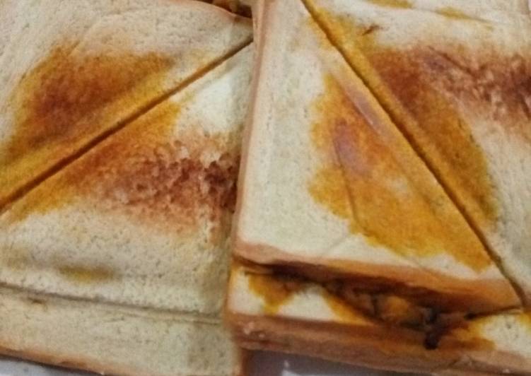 Recipe of Quick Toasted Beans and Bread #teamabuja