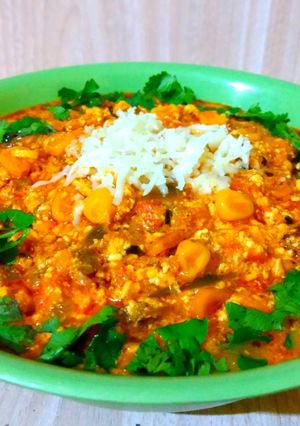 A picture of Veg Keema.
