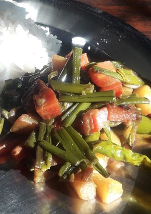 A picture of Mix vegetable stir fry.