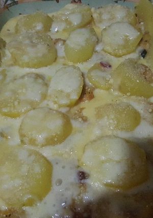 Una foto de Lasaña de papa