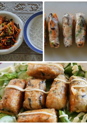 Hình của món [Mỗi ngày một món ăn] CHẢ GIÒ MAYONASE.