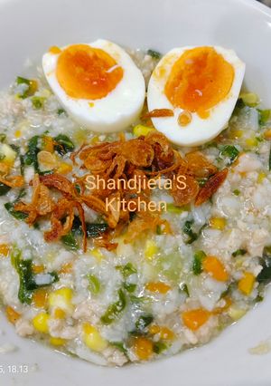 Foto resep Bubur Sayur Kilat