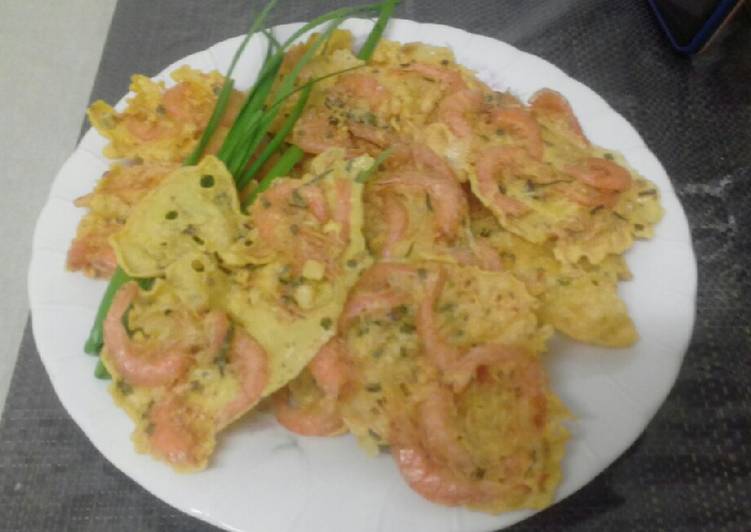 Resep Peyek udang istimewa Anti Gagal