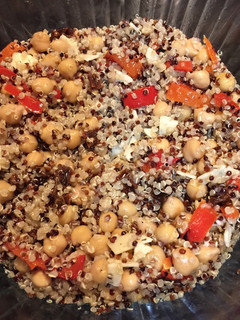 Una foto de Quinoa con Garbanzos