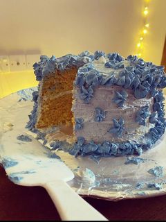 A picture of 5 minutes MICROWAVE CARROT CAKE !.