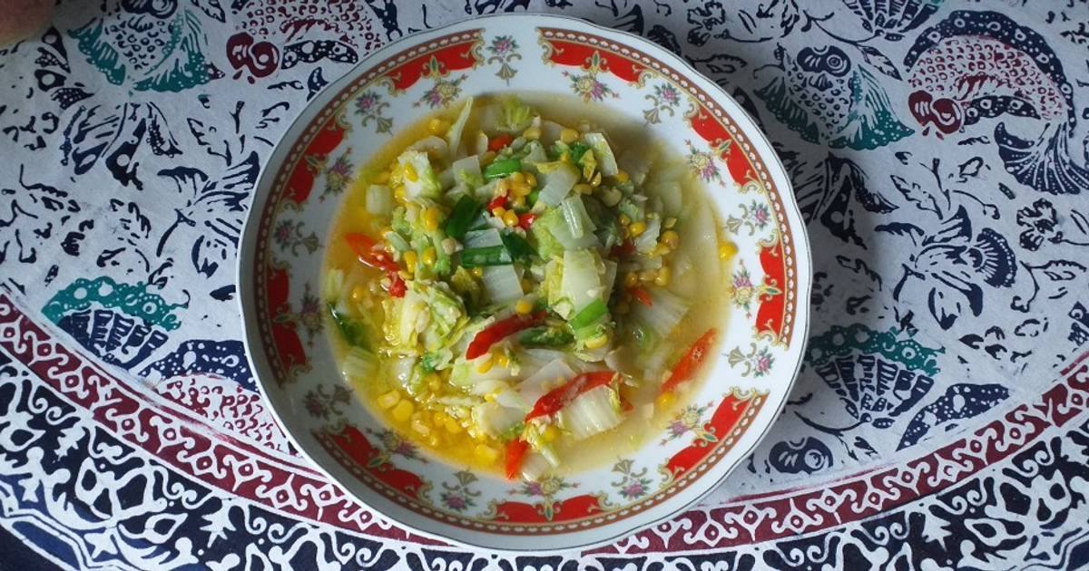 Resep Oseng Sawi Putih Jagung Manis🥬🌽 Oleh Bakoel Omi Cookpad