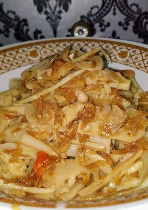 Foto resep Tumis rebung udang rebon