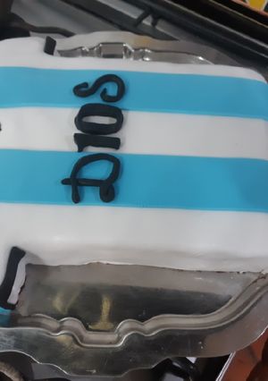 Una foto de Torta Maradona