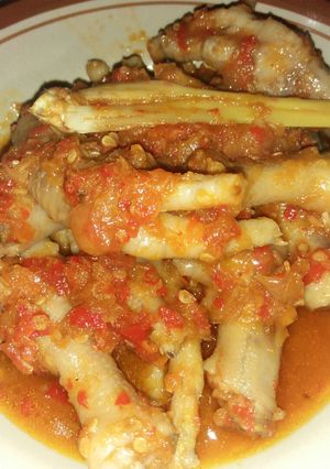Foto resep Ceker pedas
