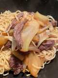 Wok boeuf/fenouil