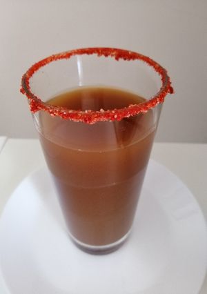 A picture of Agua de tamarindo.