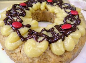 Una foto de Rosca de Pascua o Reyes fácil y esponjosa