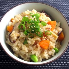 A picture of Vegan ‘Okowa’ Glutinous Rice.