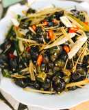 Ốc gạo xào cay