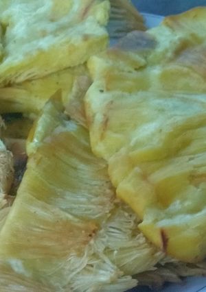 Foto resep Sanggara Bakara peppe/sukun goreng geprek