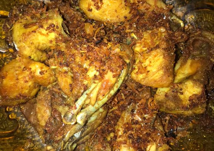 Resep Ayam goreng serundeng bumbu racik, Menggugah Selera
