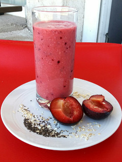 Una foto de Smoothie Ciruela-Chía detox