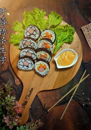 Foto resep Kimbab sederhana