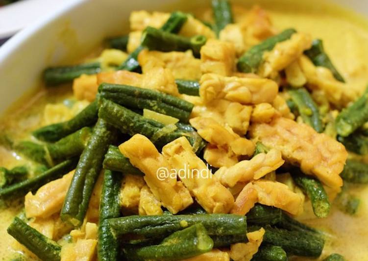 Lodeh Tempe Kacang Panjang