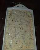 Postre de galleta vainilla y maracuyá