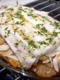 Merluza al horno con patatas (Nota 9)