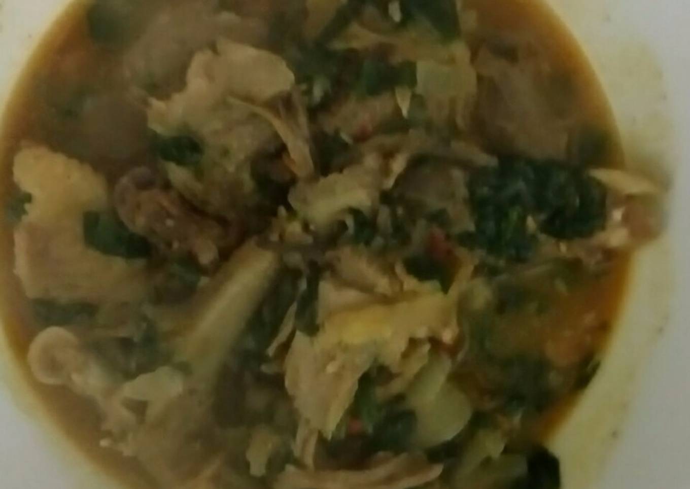 Assorted pepper soup