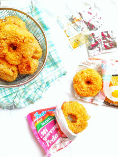 Foto resep Donat Indomie Goreng