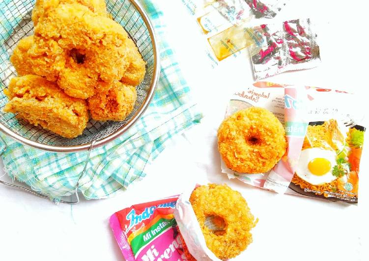 Resep Donat Indomie Goreng oleh Clara Ayu Destira Heplin 