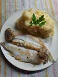 Pejerrey a la plancha con pure