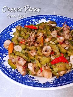 Foto resep Oseng Pare Cumi Asin