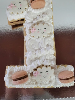 Una foto de Torta numérica sin gluten