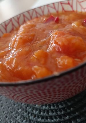 Una foto de Pisto verdura y patata Monsieur Cuisine
