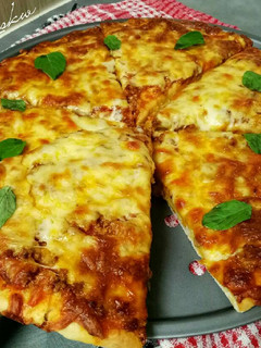 Foto resep Pizza Toping Saos Bolognese