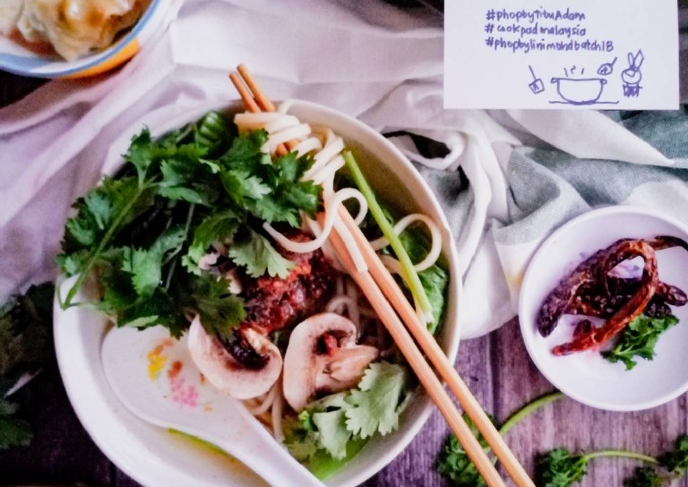 Mi Soup Homemade Sina Style Cut #phopbylinimohd #batch18