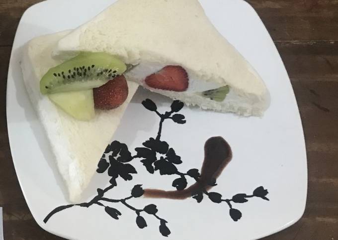 Resep Japanese Fruit Sandwich-Fruit Sando Resep Japanese Fruit Sandwich-Fruit Sando
