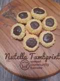 Tumbprint keju Nutella