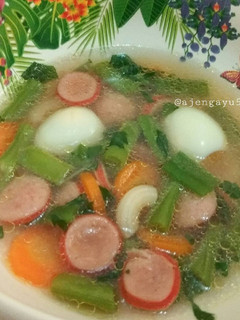 Foto resep Sayur Sop Makaroni