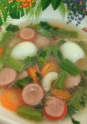 Foto resep Sayur Sop Makaroni