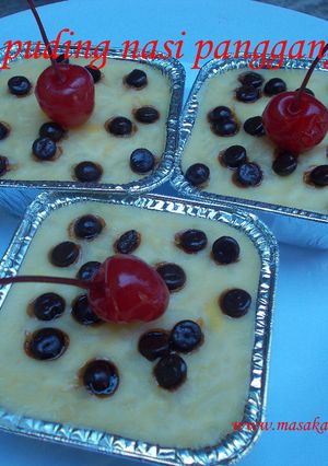 Foto resep Puding Nasi Panggang