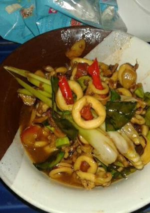 Foto resep Cumi white pete