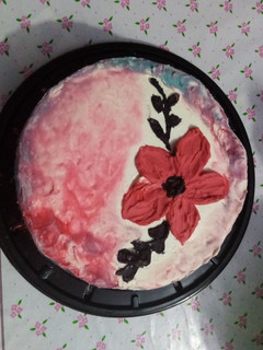 Una foto de Buttercream cake