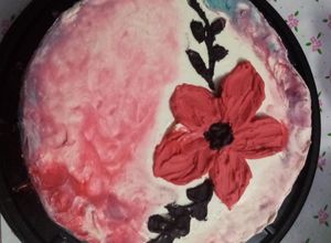 Una foto de Buttercream cake
