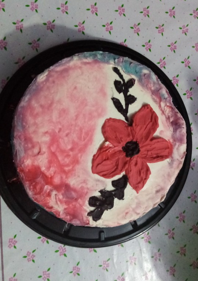 Una foto de Buttercream cake